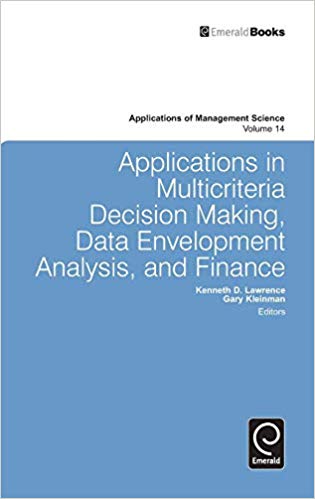 Applications in Multicriteria Decision Making, Data Envelopment Analysis, and Finance (Applications of Management Science) - Orginal Pdf